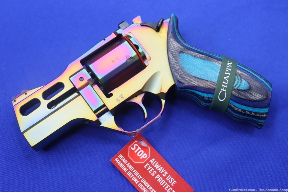 Chiappa Firearms NEBULA RHINO 30DA Revolver 357 MAG w/ Holster RAINBOW PVD-img-20