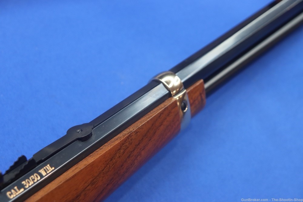 Henry ENGRAVED WILDLIFE EDITION Rifle 30-30 WIN 20" BRASS Side Gate Octagon-img-13