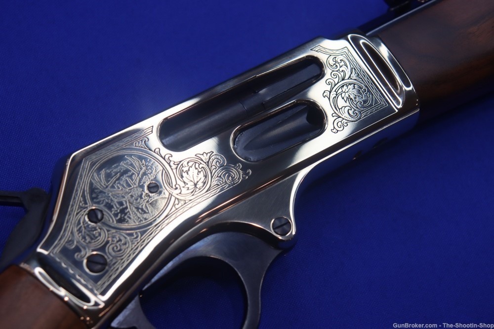 Henry ENGRAVED WILDLIFE EDITION Rifle 30-30 WIN 20" BRASS Side Gate Octagon-img-6