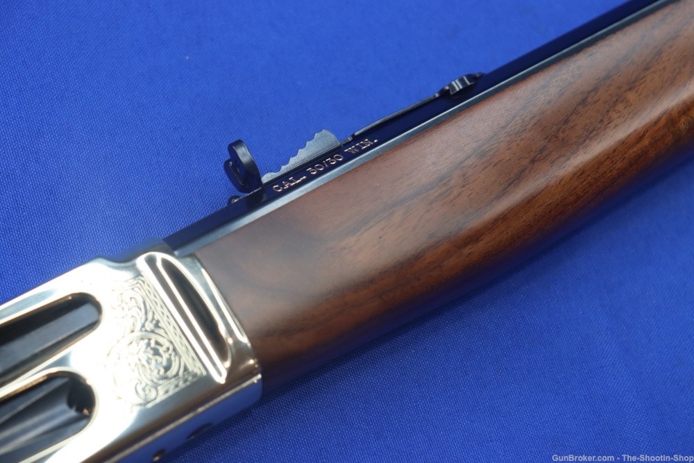 Henry ENGRAVED WILDLIFE EDITION Rifle 30-30 WIN 20" BRASS Side Gate Octagon-img-8