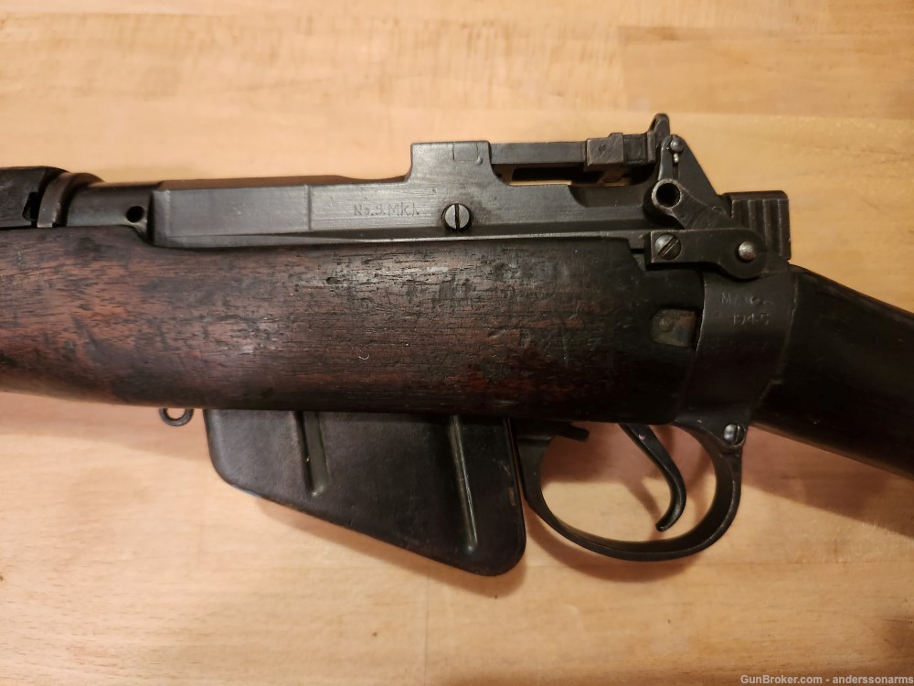 1945 WWII Enfield No5Mk1 Jungle Carbine, great bore, penny start-img-5