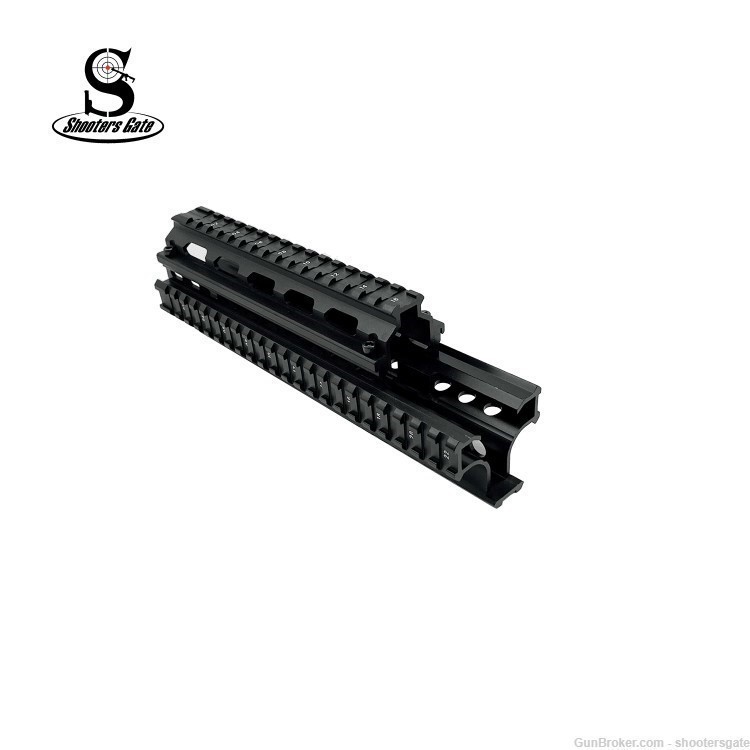 Saiga Rifle Quad Rail, black, shootersgate-img-0