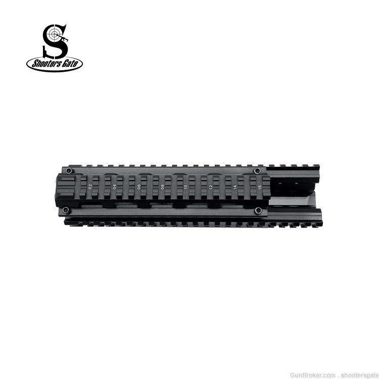 Saiga Rifle Quad Rail, black, shootersgate-img-4