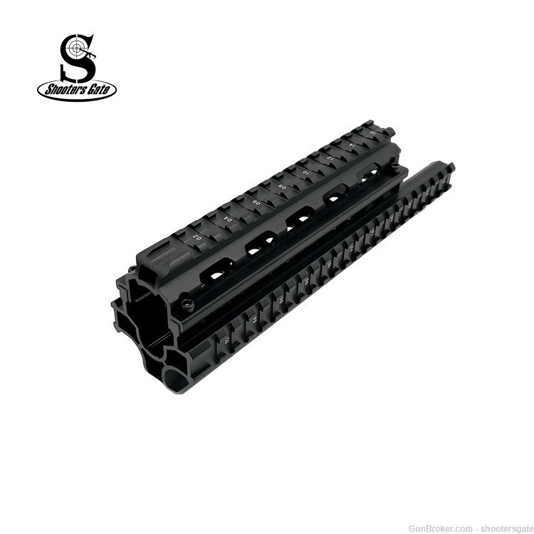 Saiga Rifle Quad Rail, black, shootersgate-img-1