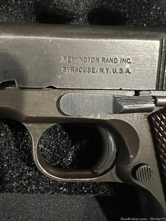 CMP Remington Rand Inc. 1911A1 5" .45ACP w/ Case & COA-img-6