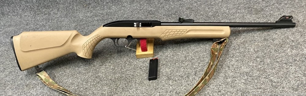 Rossi RS22 Semi Auto .22lr rifle used in FDE -img-0