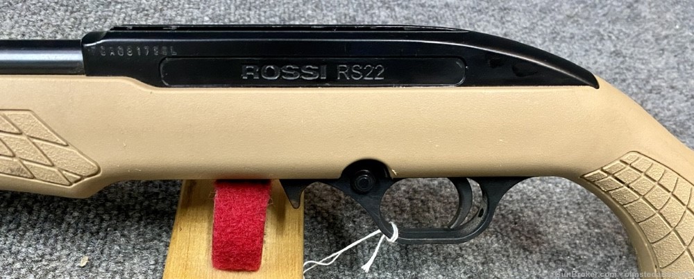 Rossi RS22 Semi Auto .22lr rifle used in FDE -img-12