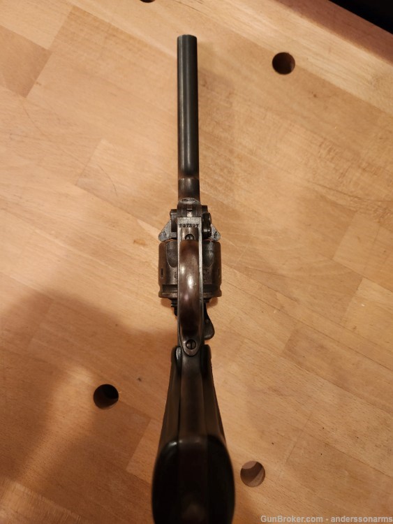 Webley MkVI revolver, unshaven 455 cylinder, great bore/markings, penny-img-11