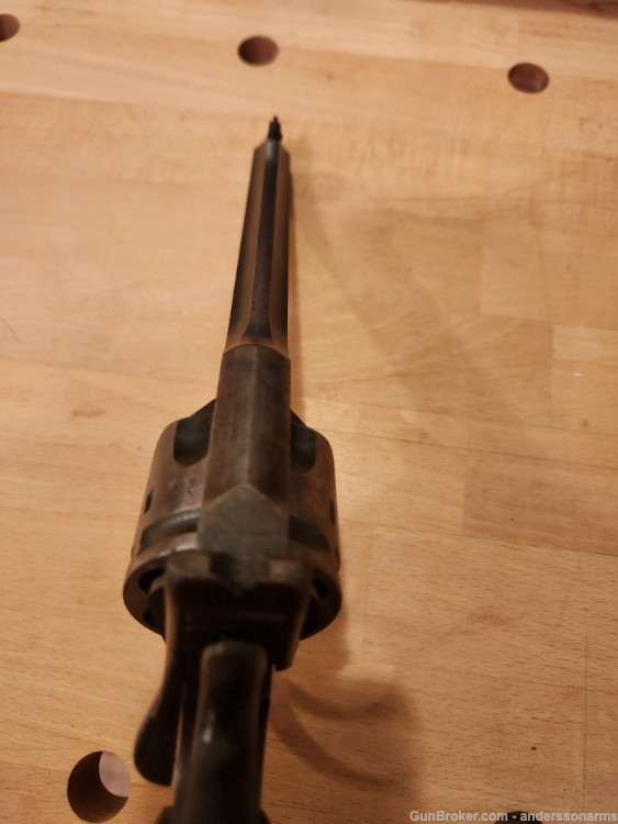 Webley MkVI revolver, unshaven 455 cylinder, great bore/markings, penny-img-5