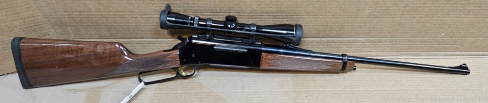 Browning (Miroku build) BLR .270 lever action rifle w/ Leupold VX-1 3-9 -img-1