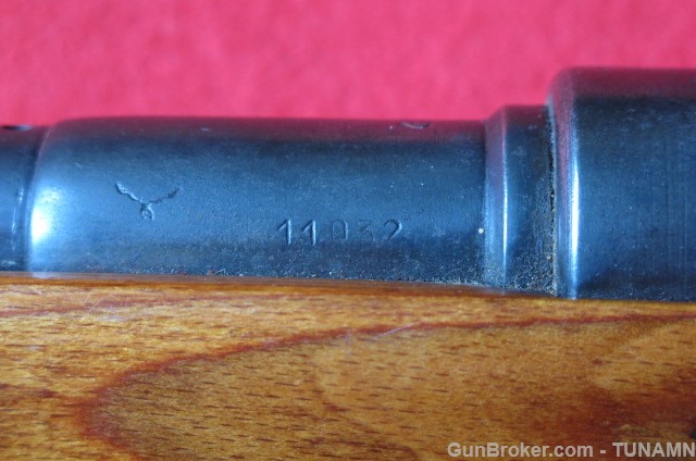 Mauser 98K Sporterized Rifle 8mm Mauser Eagle Proof bcd 45 C&R OK Cheep-img-10