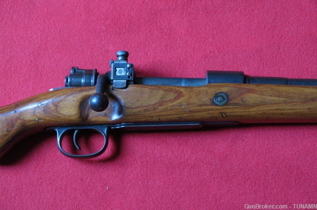 Mauser 98K Sporterized Rifle 8mm Mauser Eagle Proof bcd 45 C&R OK Cheep-img-2