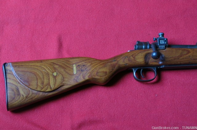 Mauser 98K Sporterized Rifle 8mm Mauser Eagle Proof bcd 45 C&R OK Cheep-img-1
