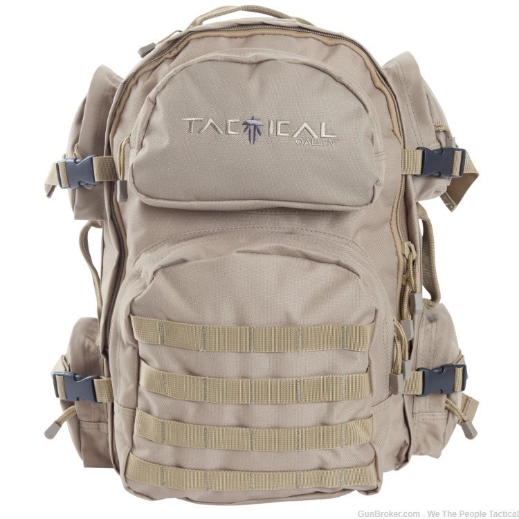 Allen Intercept Tactical Pack Tan Endura Fabric 18.5"x16"x10" 2500 C.I. NEW-img-0