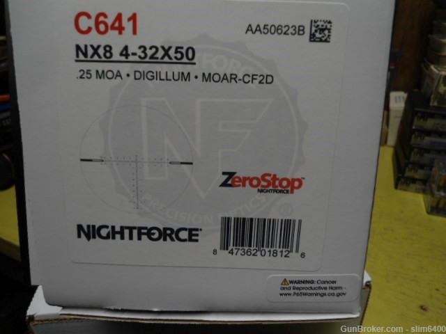 Nightforce NX 8-32 X 50 Scope-img-2