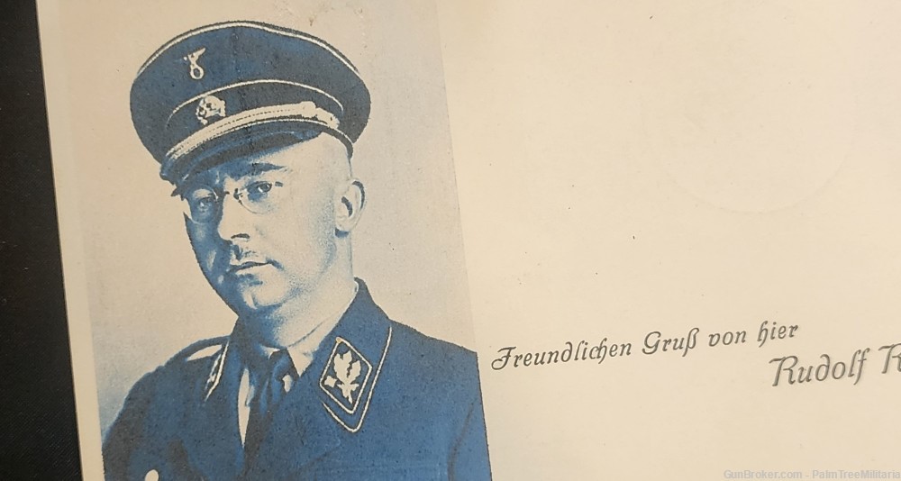 WWII WW2 German NSDAP Third Reich Heinrich Himmler SS postcard 1938-img-1