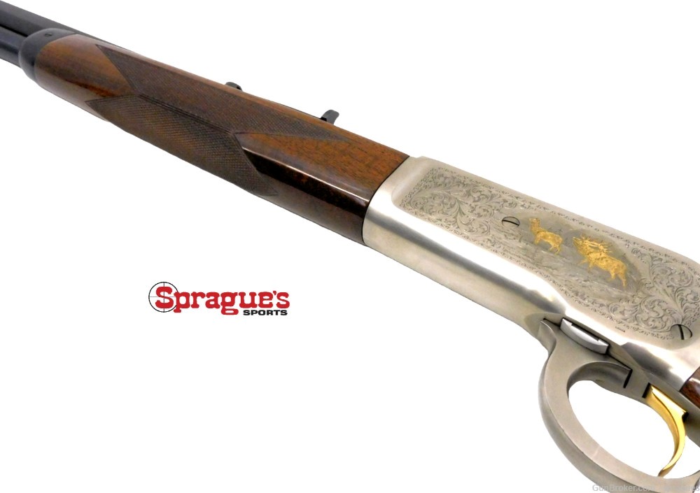 Browning 1886 45-70 High Grade Lever Rifle 26" Octagonal 1 of 3000 Box-img-11