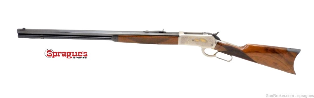 Browning 1886 45-70 High Grade Lever Rifle 26" Octagonal 1 of 3000 Box-img-1