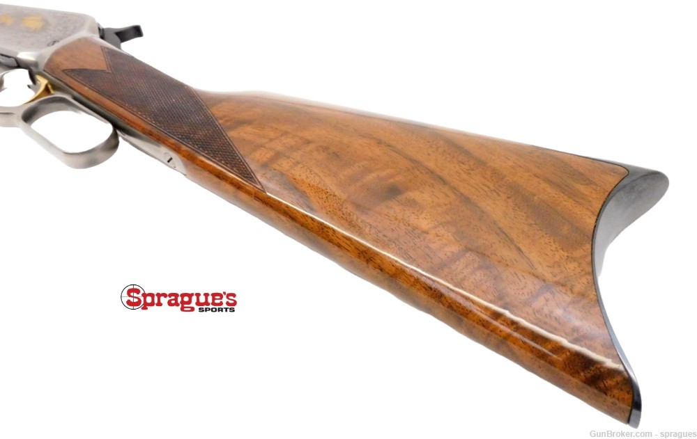 Browning 1886 45-70 High Grade Lever Rifle 26" Octagonal 1 of 3000 Box-img-12