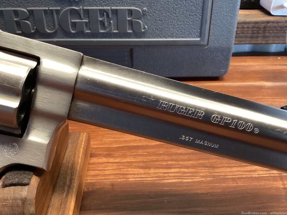 Ruger GP100 .357 Magnum 6” w/Box Bright Bore No Reserve No CC Fees-img-10
