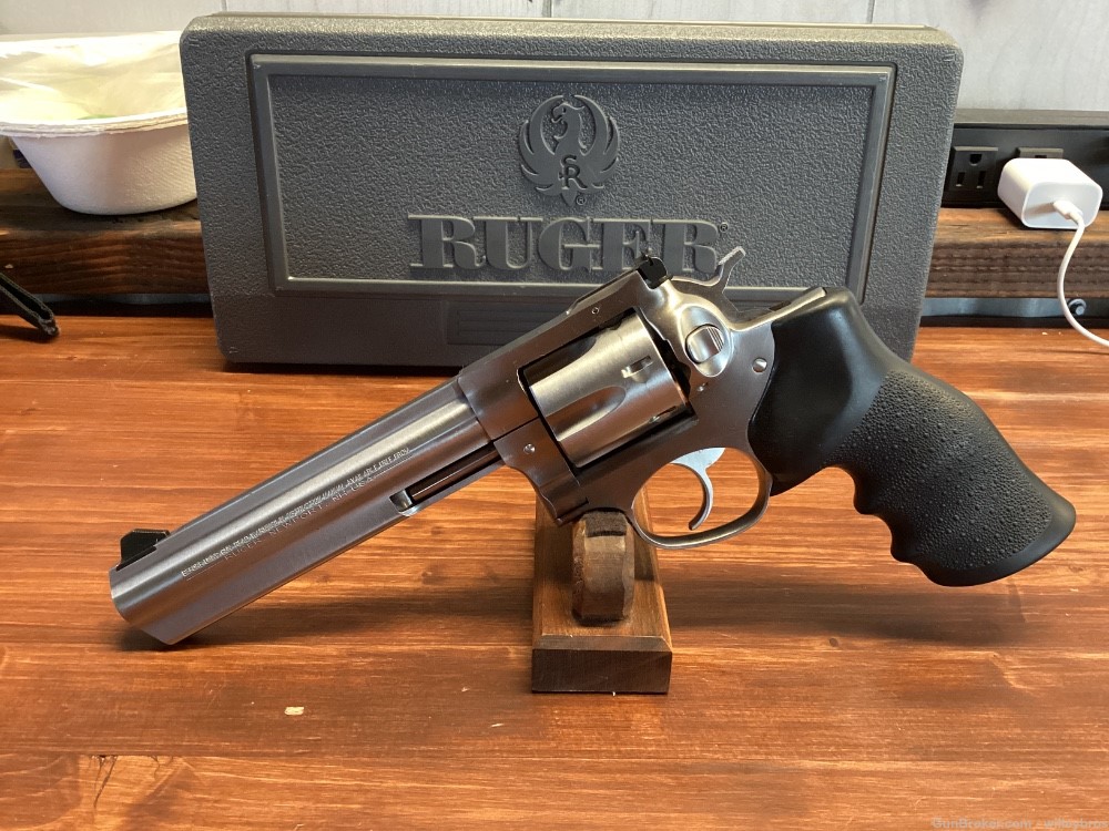 Ruger GP100 .357 Magnum 6” w/Box Bright Bore No Reserve No CC Fees-img-0