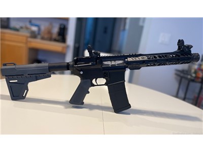 Custom AR Pistol .300 AAC Blackout - 7.5”