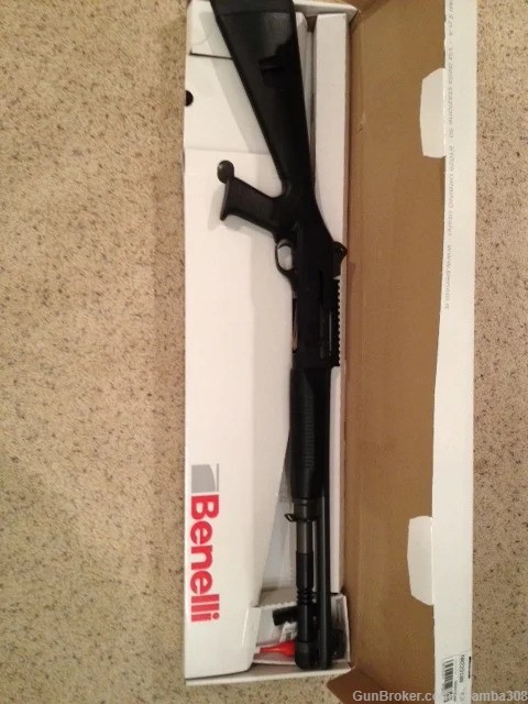 BENELLI M4 TACTICAL SHOTGUN - AS NEW IN BOX-img-0