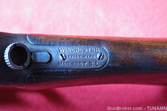 Winchester Model 1907 S.L in 351 Win 20"Barrel C&R OK Must See This One-img-12