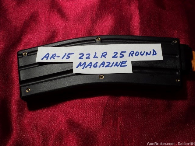 AR-15   .22 LONG RIFLE  25 ROUND MAGAZINE -img-0