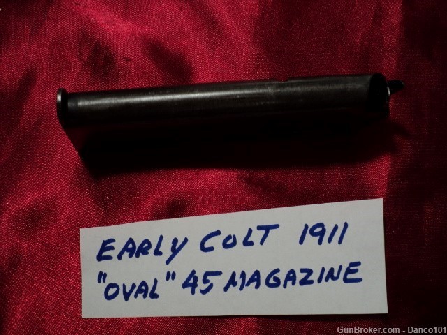 COLT EARLY  1911  MODEL "OVAL" MARKED 7 ROUND 45 ACP  MAGAZINE-img-2
