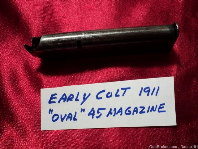COLT EARLY  1911  MODEL "OVAL" MARKED 7 ROUND 45 ACP  MAGAZINE-img-5