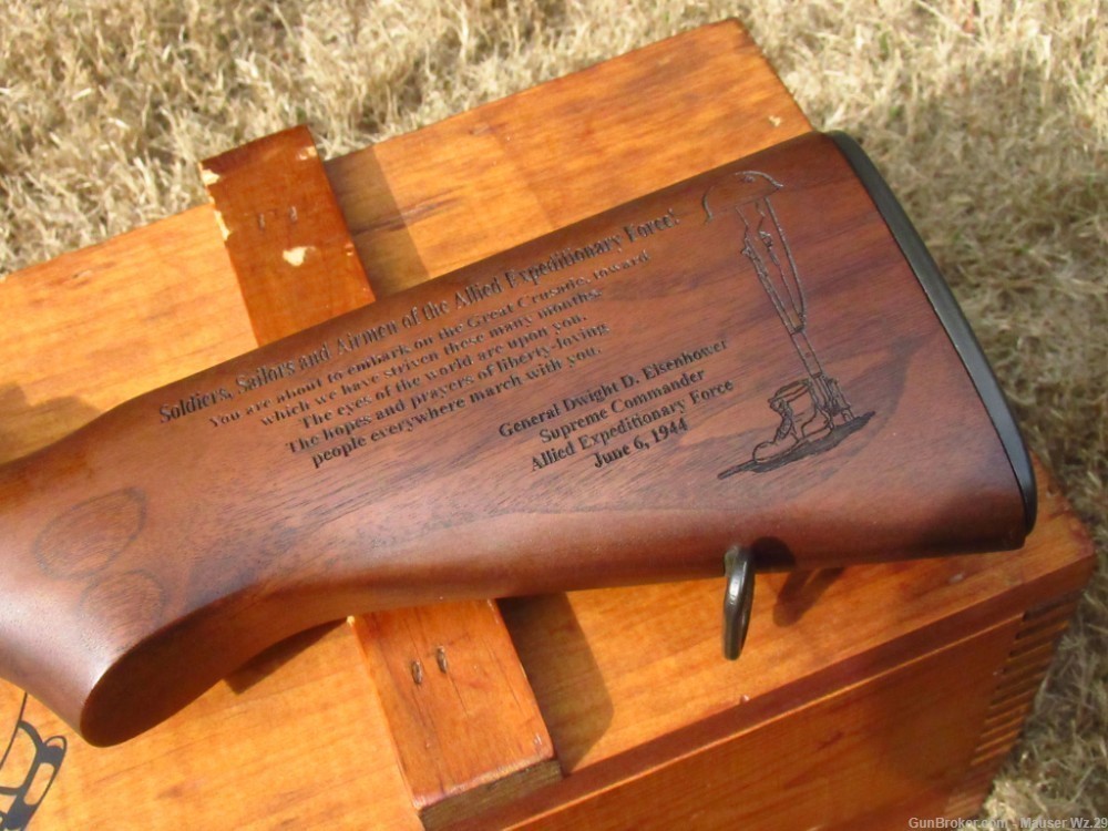  WWII Springfield Armory D-Day 1944 Commemorative M1 Garand 30-06 Rifle-img-92