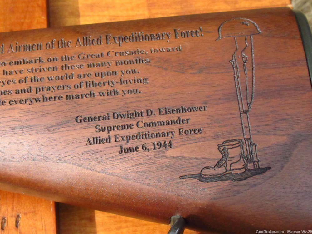  WWII Springfield Armory D-Day 1944 Commemorative M1 Garand 30-06 Rifle-img-94