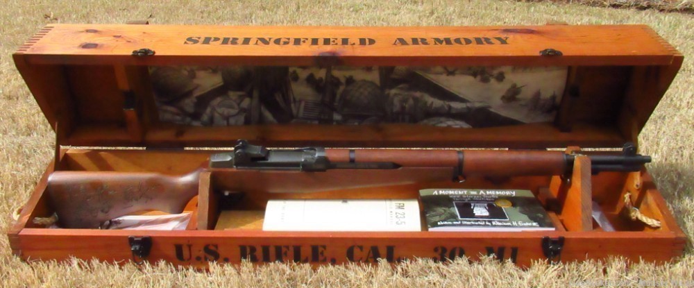  WWII Springfield Armory D-Day 1944 Commemorative M1 Garand 30-06 Rifle-img-0