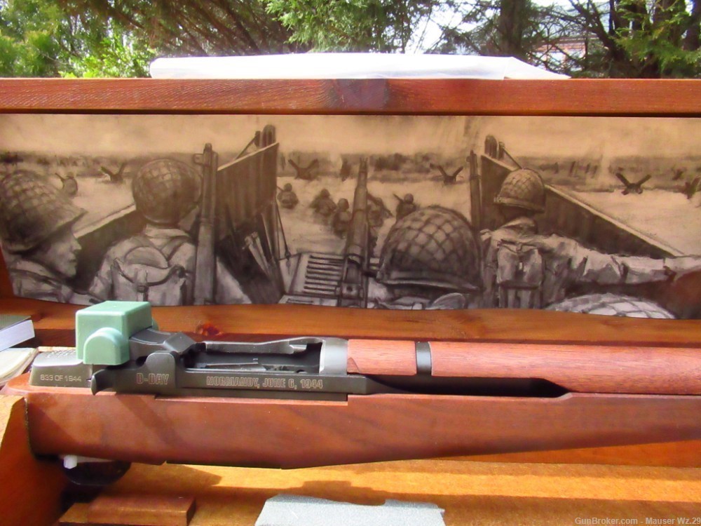  WWII Springfield Armory D-Day 1944 Commemorative M1 Garand 30-06 Rifle-img-70