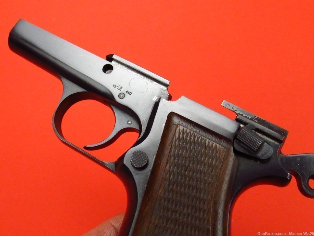 Rare 1948  Browning Hi Power Belgian pistol 9mm Luger P38 Mauser FN Herstal-img-87