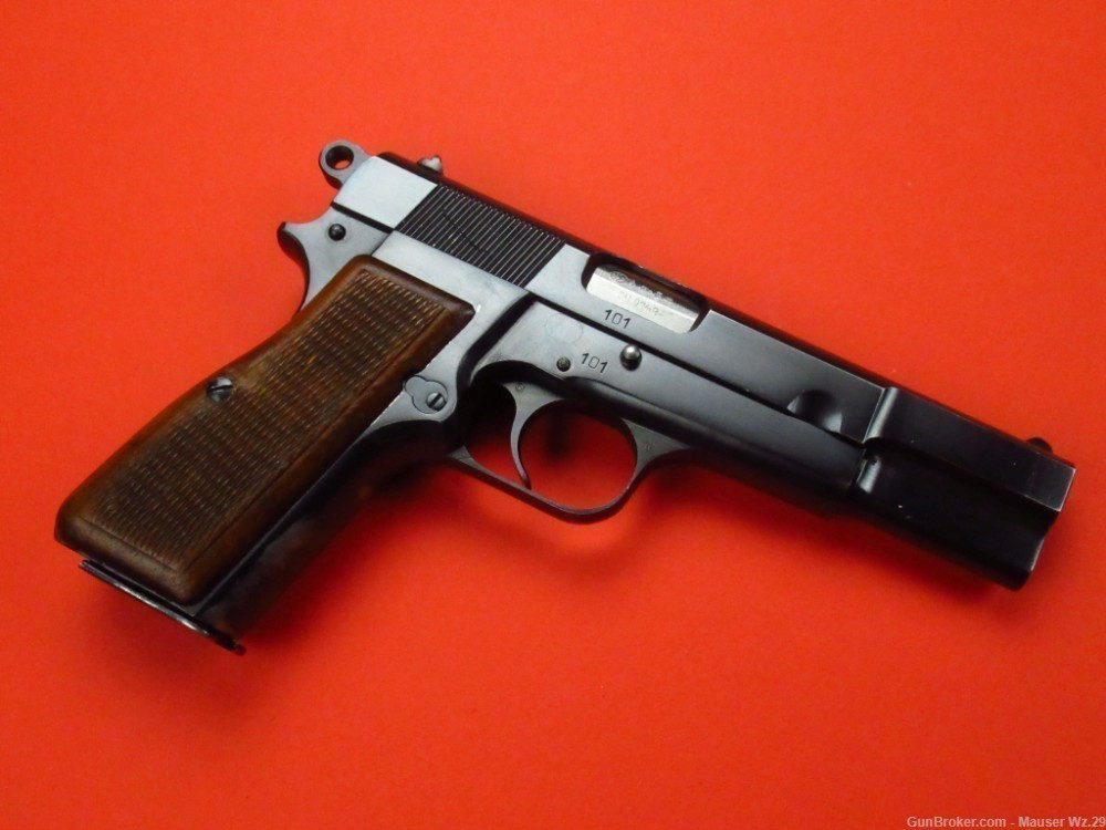 Rare 1948  Browning Hi Power Belgian pistol 9mm Luger P38 Mauser FN Herstal-img-28