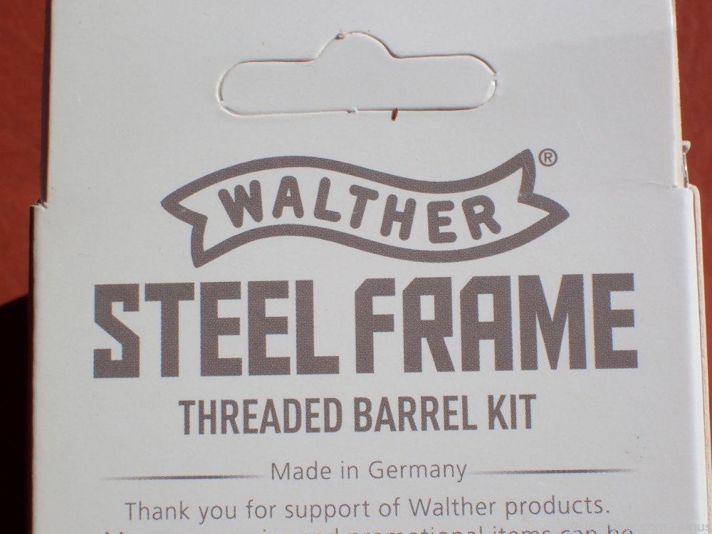 WALTHER BARREL KIT 5.5" Q5 STEEL FRAME 1/2 x 28 THREADED BARREL 2835231 NEW-img-12