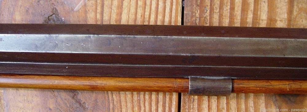 Civil War Era .40 Cal. Target Rifle by Nelson Lewis of Troy, New York-img-10