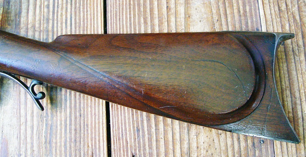 Civil War Era .40 Cal. Target Rifle by Nelson Lewis of Troy, New York-img-2