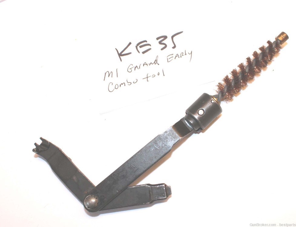 M3A1/M1 Garand Early Combo Tool, W/New Brass Brush – KE35-img-2