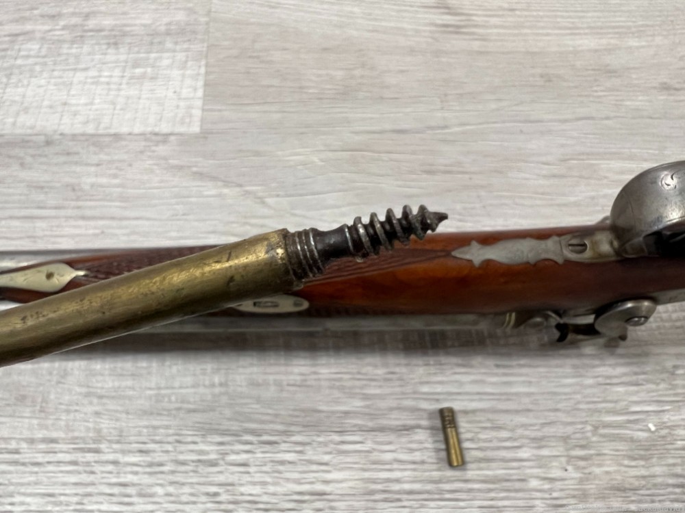 Mid 1800's Antique Spang & Wallace Hammer Percussion Cap SxS Shotgun-img-43