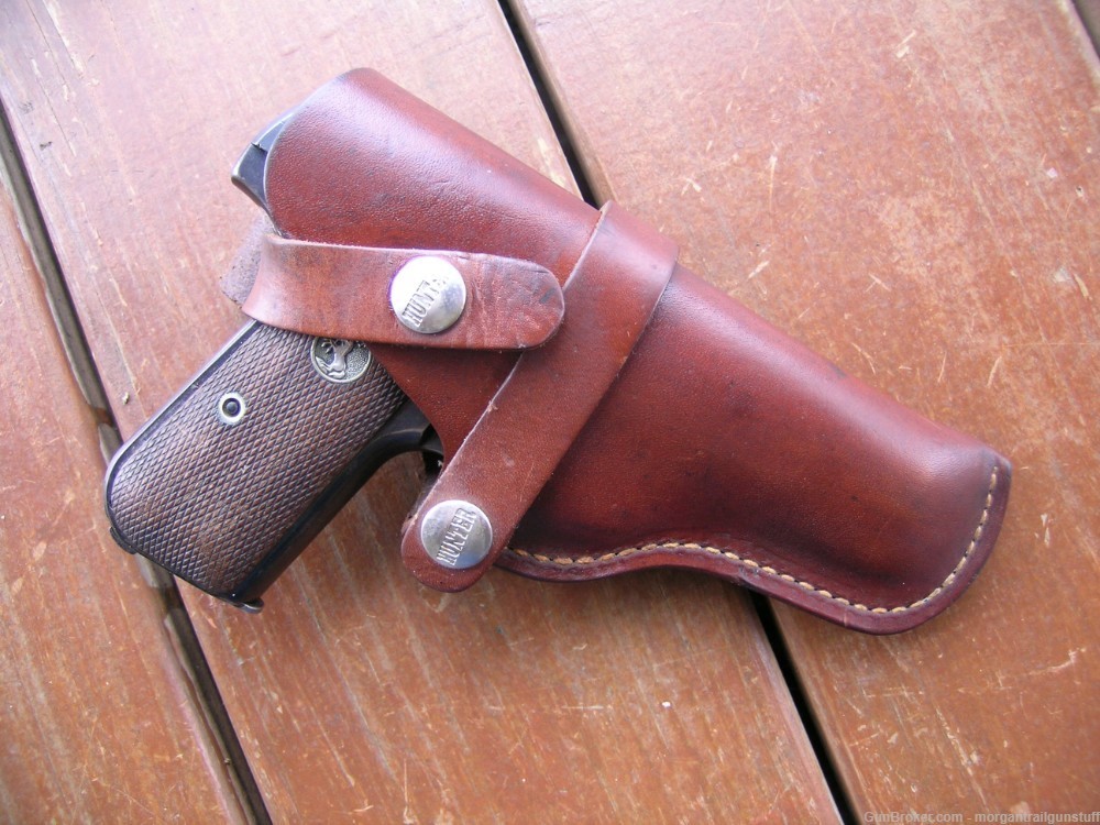 Hunter Leather Holster 1100-19 Colt 1903 1908 32/380 Pocket Hammerless-img-0