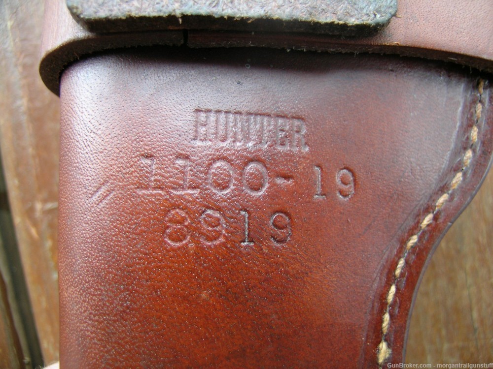 Hunter Leather Holster 1100-19 Colt 1903 1908 32/380 Pocket Hammerless-img-6