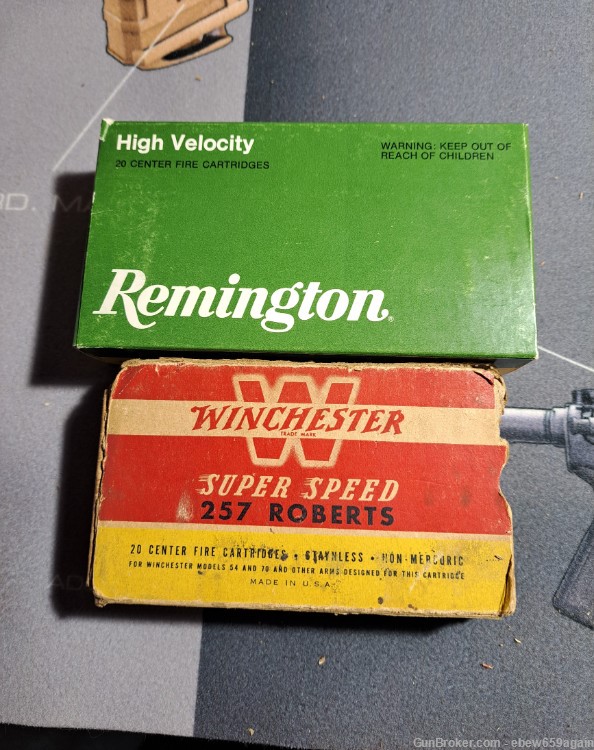257 ROBERTS REMINGTON AND VINTAGE WINCHESTER 38 TOTAL RDS-img-0