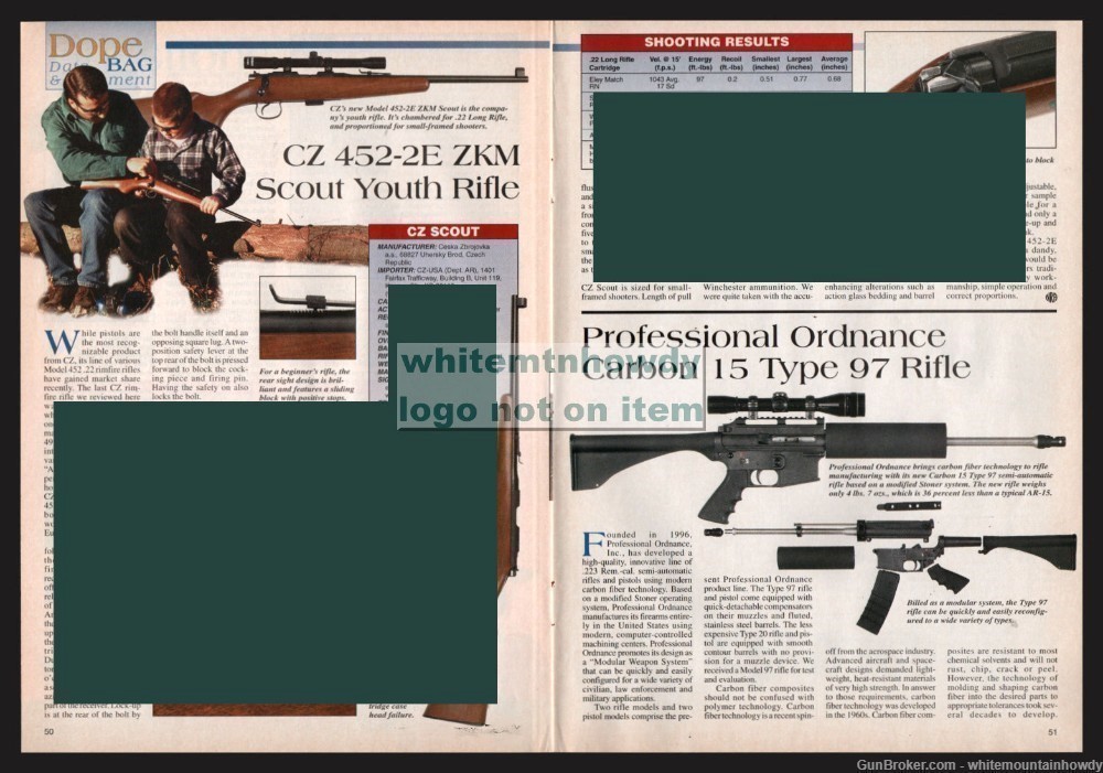 2000 CZ 452-2E ZKM Scout Youth Rifle 1 1/3-page Article-img-0