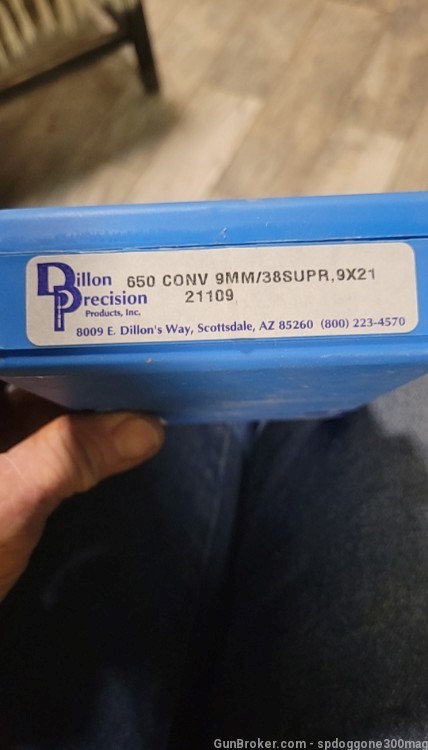 Dillon 650 9mm /38 supr conversion & toolhead-img-0