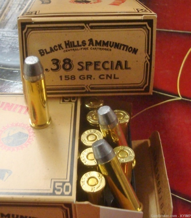 200 BLACK HILLS 38 Special 158 grain CNL NEW COWBOY ACTION ammunition-img-3