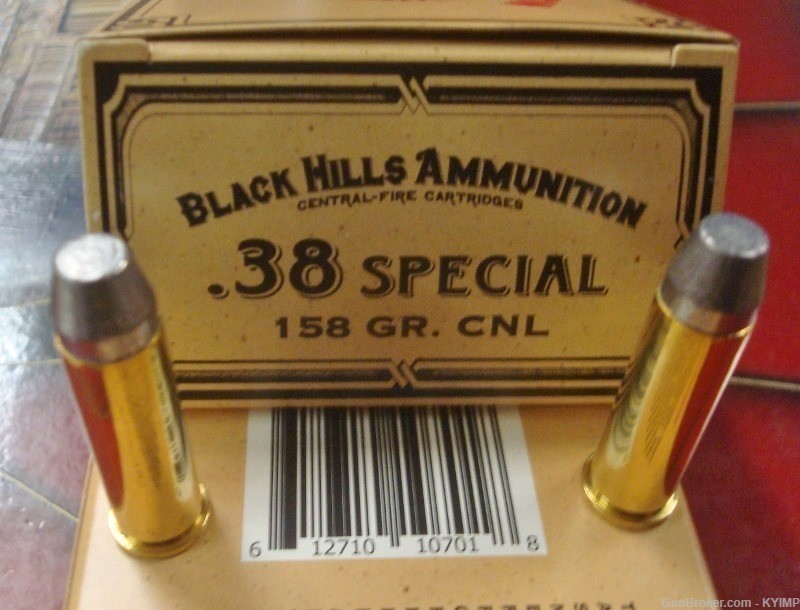 200 BLACK HILLS 38 Special 158 grain CNL NEW COWBOY ACTION ammunition-img-2