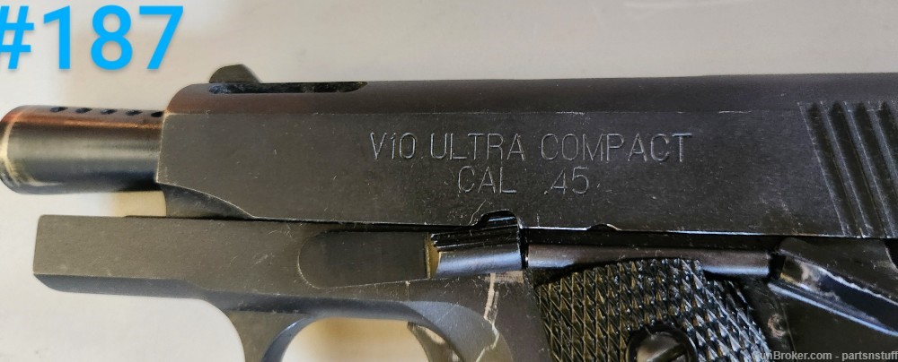 Springfield V10 Ultra Compact .45acp. Mil Spec Variant. -img-5
